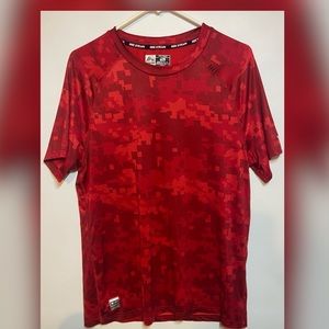 Red Digital Camo RBX Large